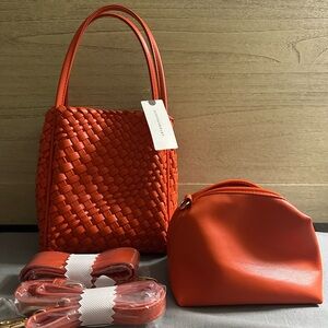 Anthropologie | The Hollace Tote Woven Mini Edition